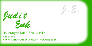 judit enk business card